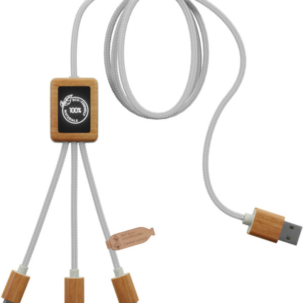 Bedrukte oplaadkabel als relatiegeschenk